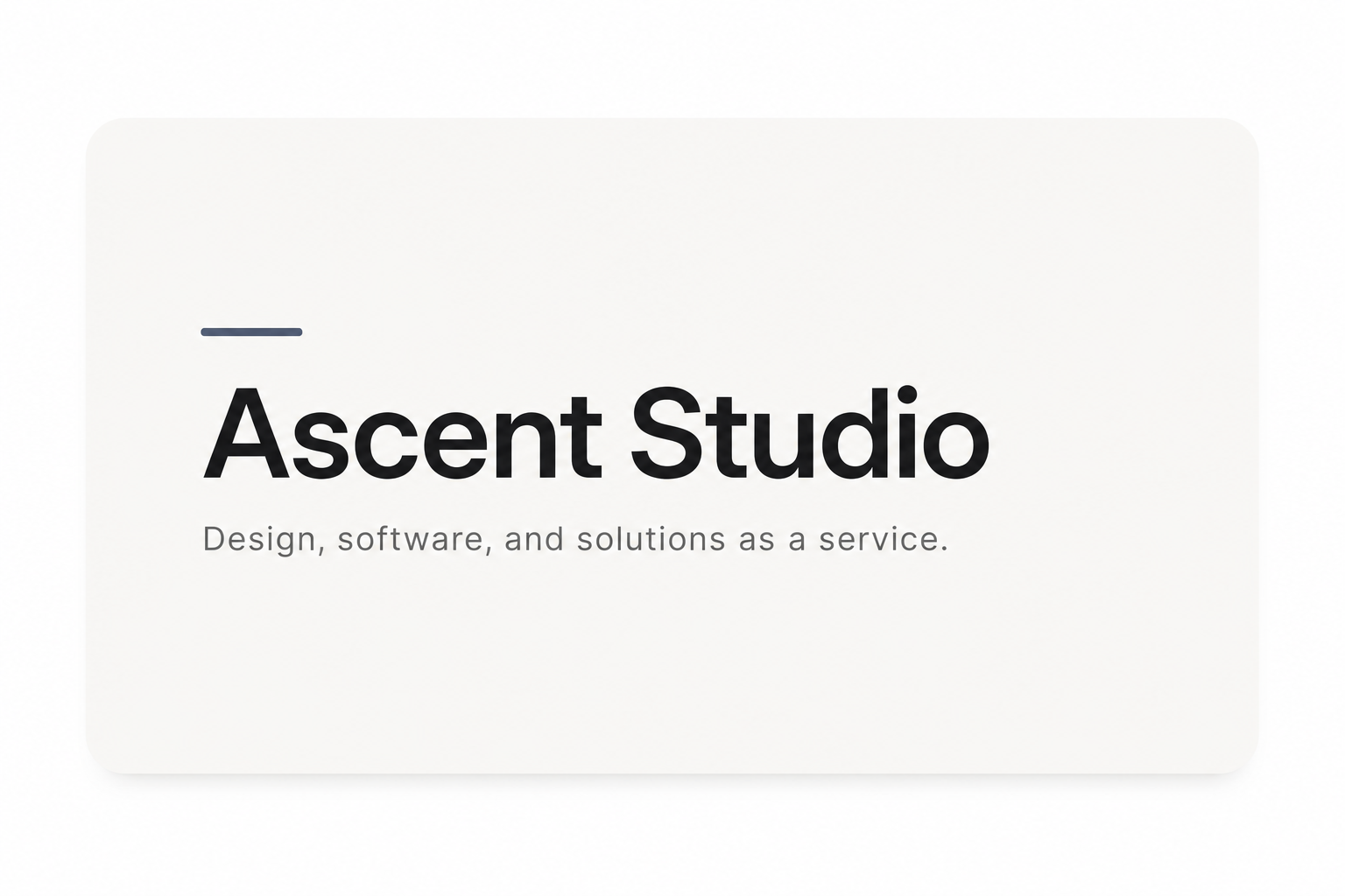 Ascent Studio | Design, Software & Branding Subscription